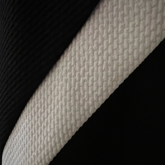 Black dress with white trim. - Picture 3 of 5